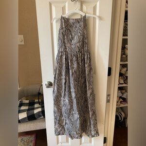 Levi’s brown zebra print dress